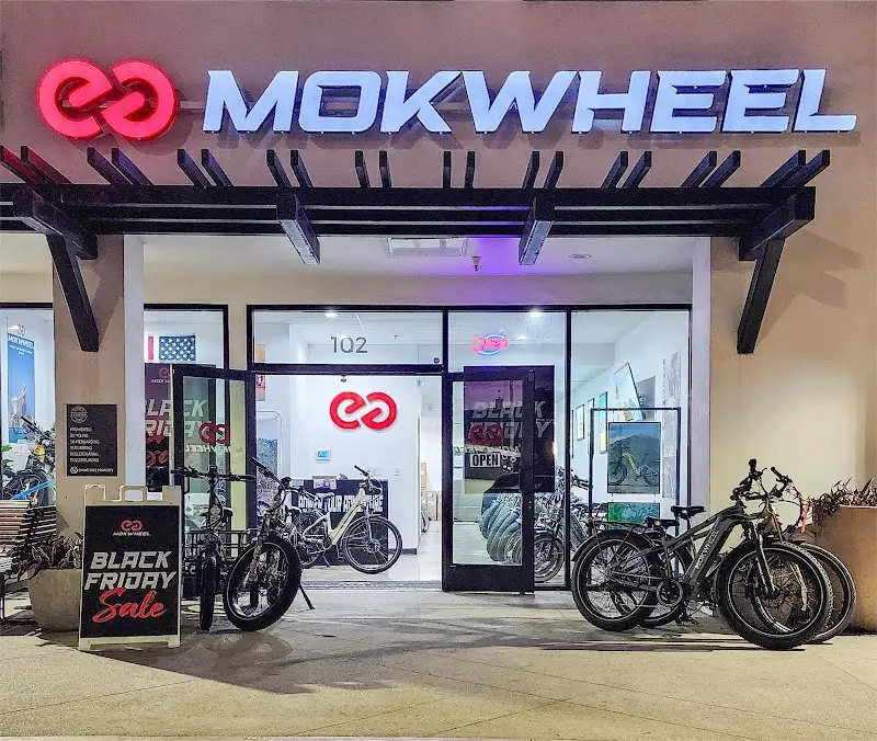 Mokwheel E-Bikes Huntington Beach storefront