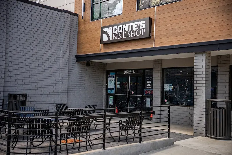 Conte's Bike Shop storefront