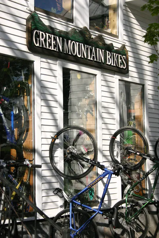 Green Mountain Bikes storefront