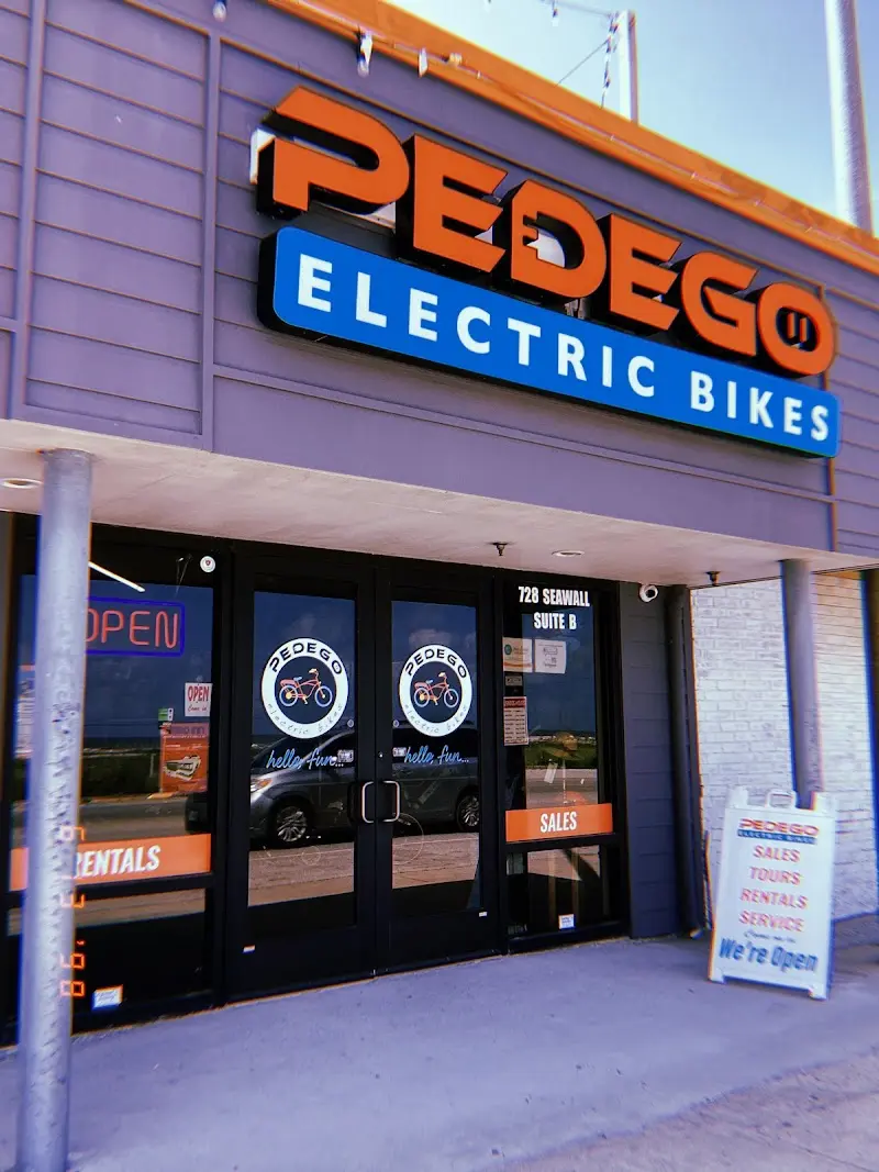 Pedego Electric Bikes Galveston storefront