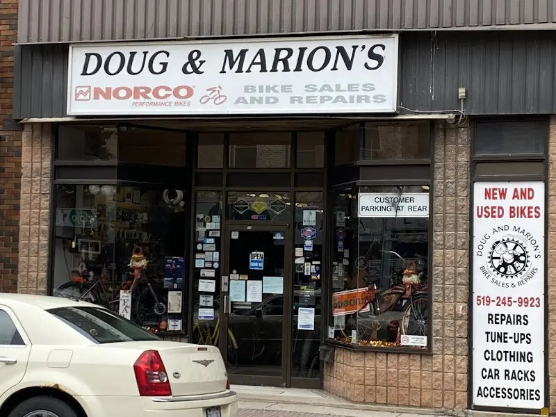 Doug and Marion's Bike Sales & Repairs storefront