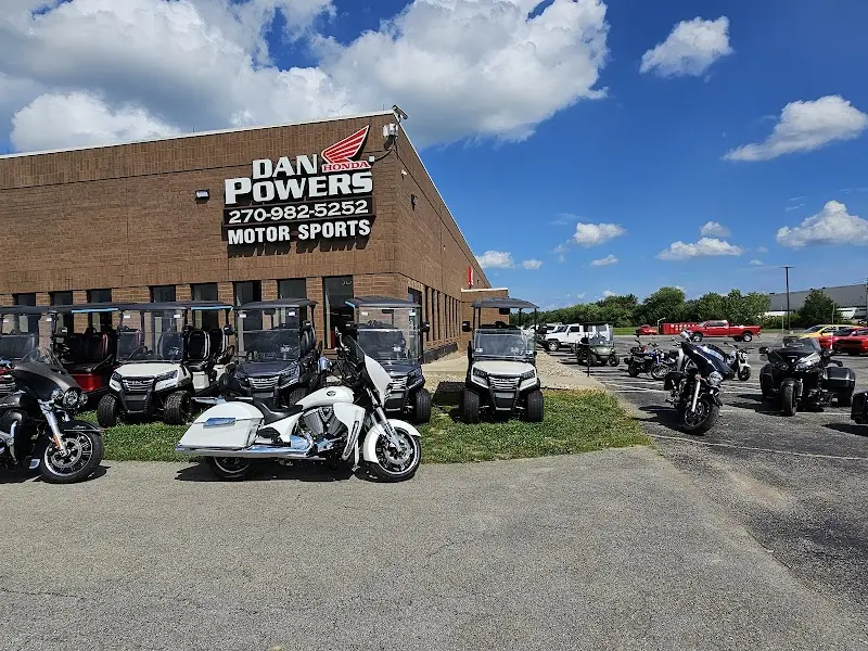 Dan Powers Honda Motorsports-Hampton Pontoon Boats-ICON EV Golf Carts storefront