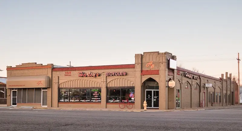 Harley's Bicycles storefront