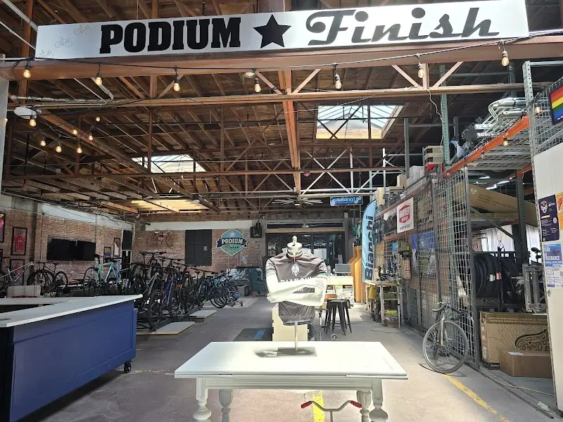 Podium Finish Bike Shop storefront