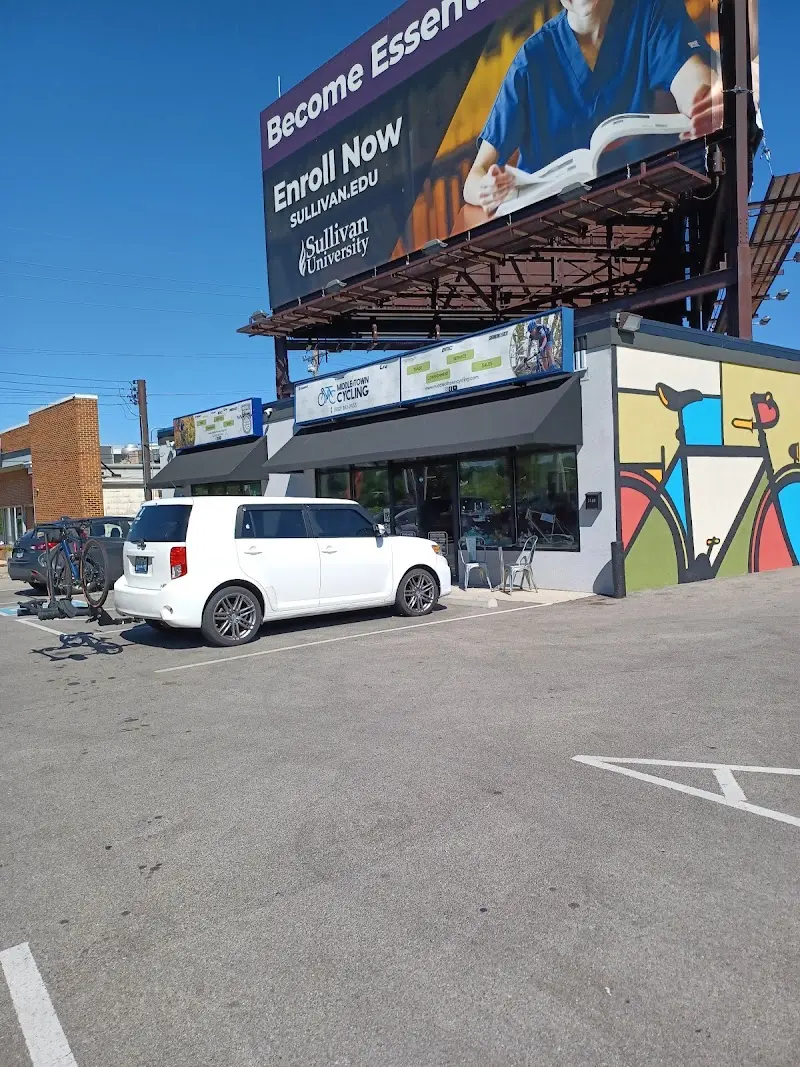 Middle of Town Cycling storefront