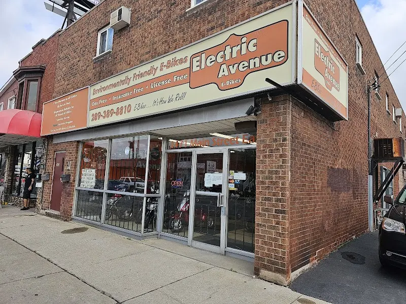 Electric Avenue E-Bikes storefront