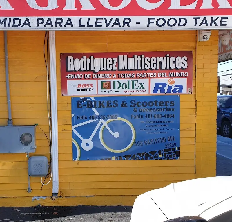 Hartford ave E-bikes & scooters storefront