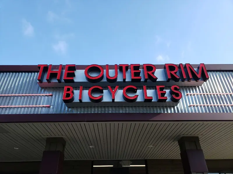 The Outer Rim Bicycle Shop storefront