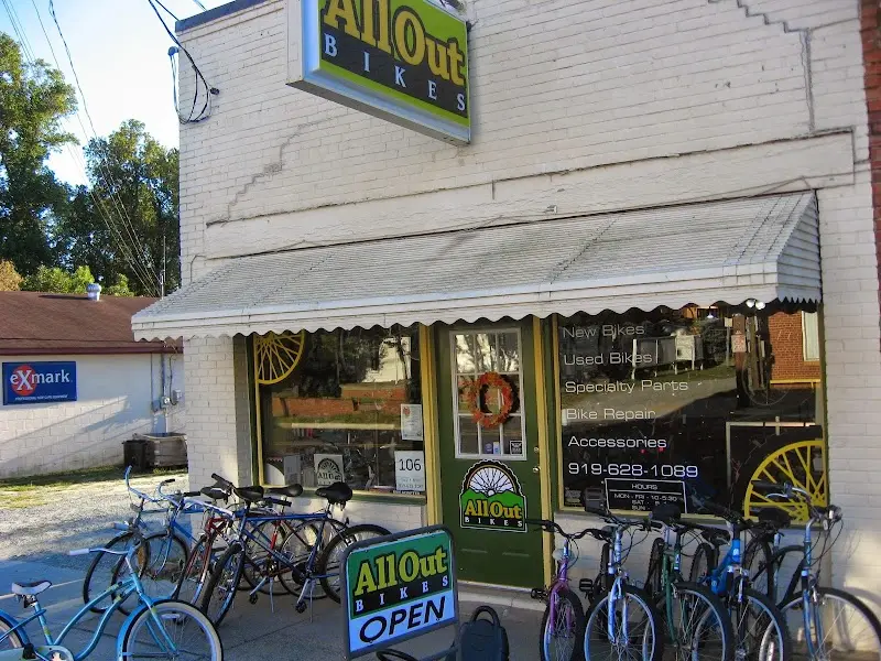 All Out Bikes storefront