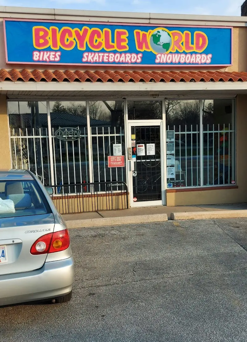 Bicycle World storefront