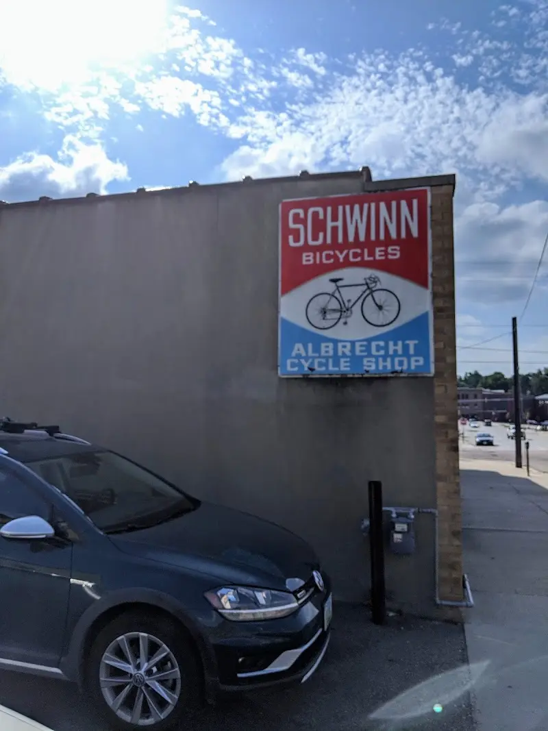 Albrecht Cycle Shop storefront