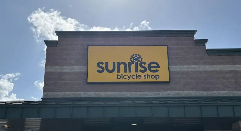 Sunrise Bicycle Shop storefront
