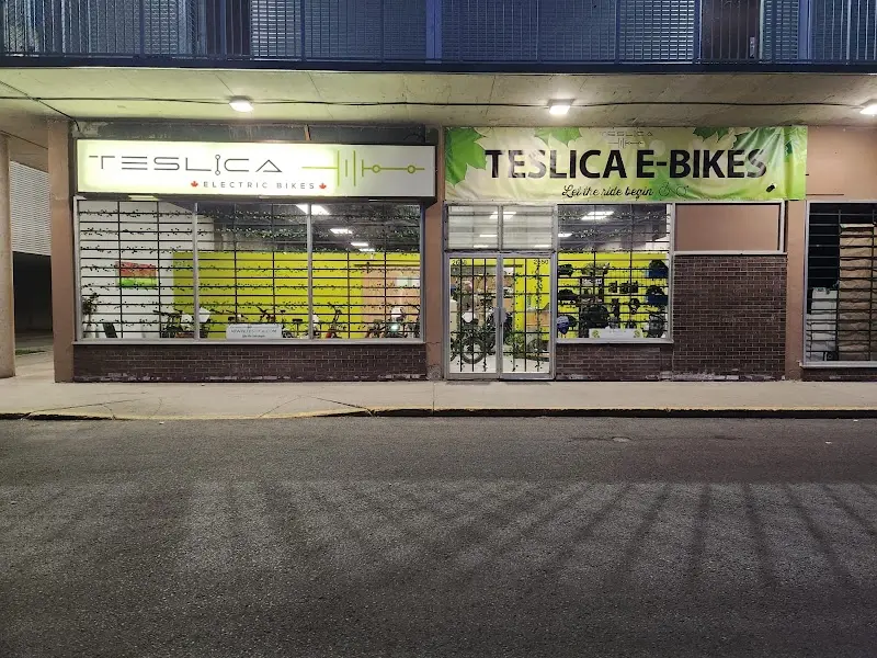 Teslica E-Bikes storefront