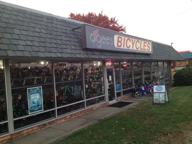 Agee's Bicycles West Broad storefront