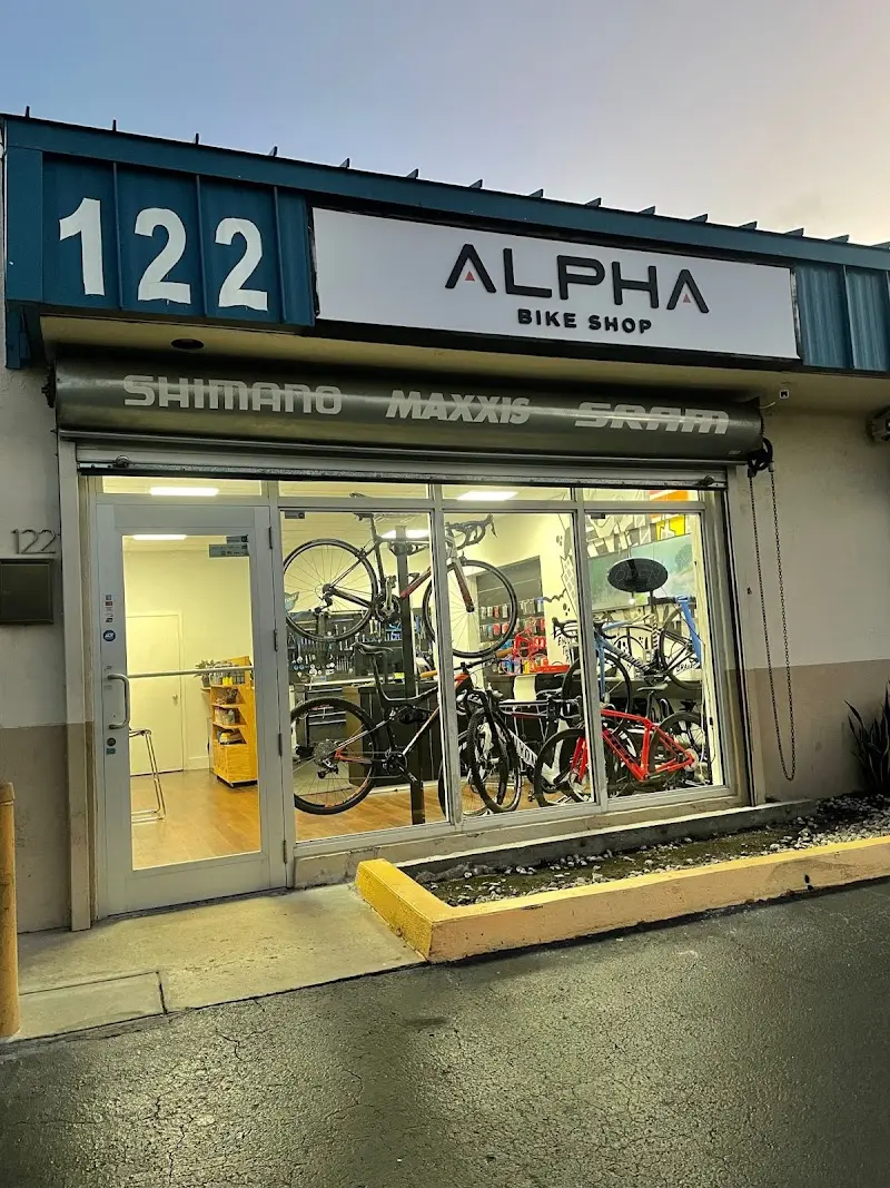 Alpha Bike Shop storefront