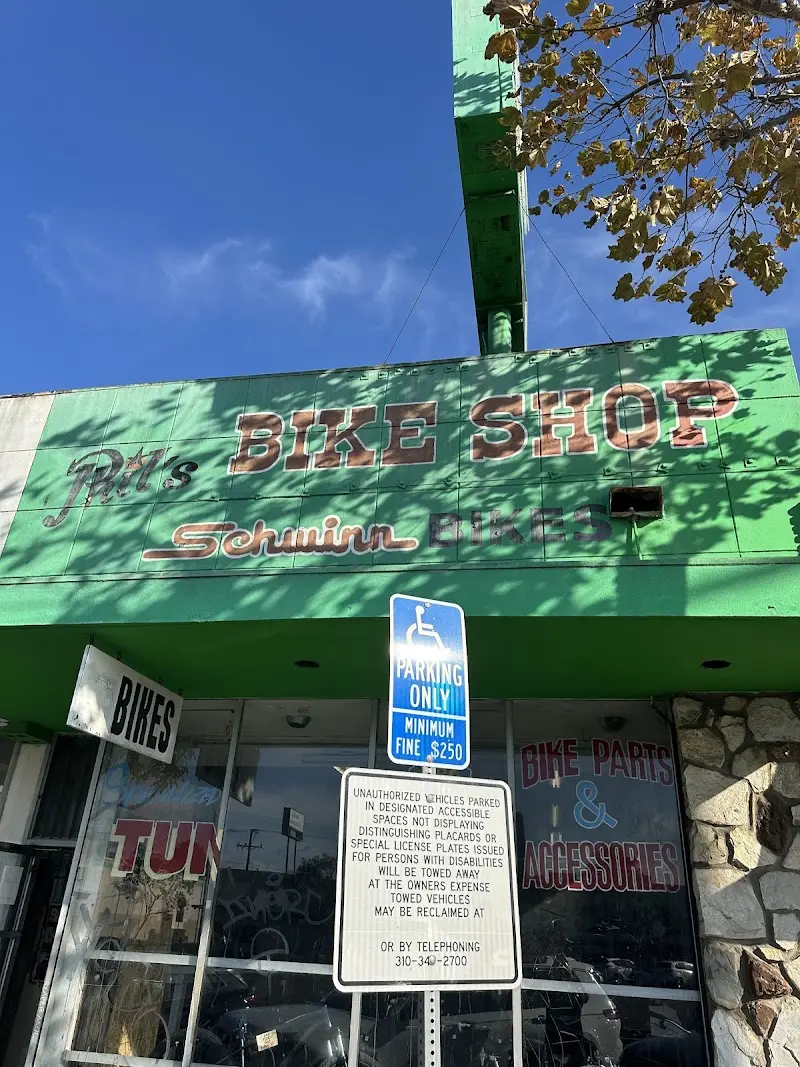 Phils bike shop storefront