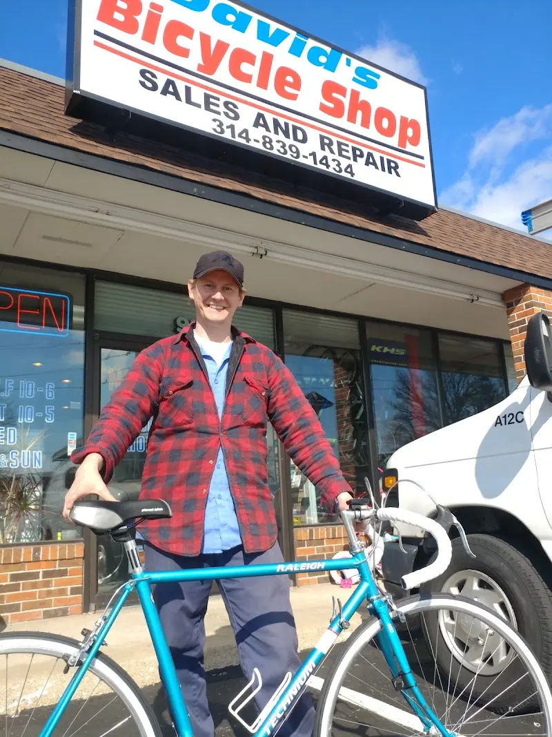 David's Bicycle Shop storefront