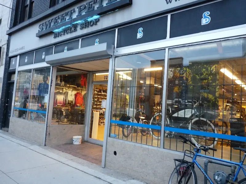 Sweet Pete's Bike Shop storefront