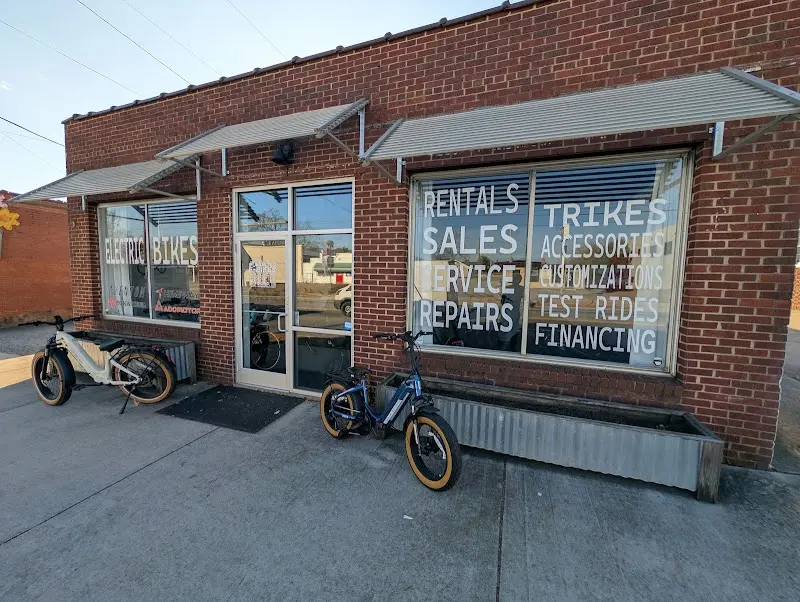 Exalted E-Bikes storefront