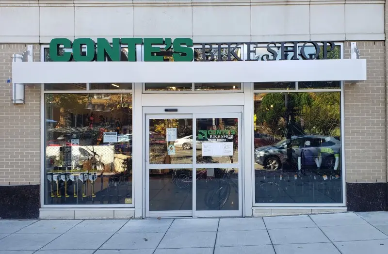 Conte's Bike Shop storefront