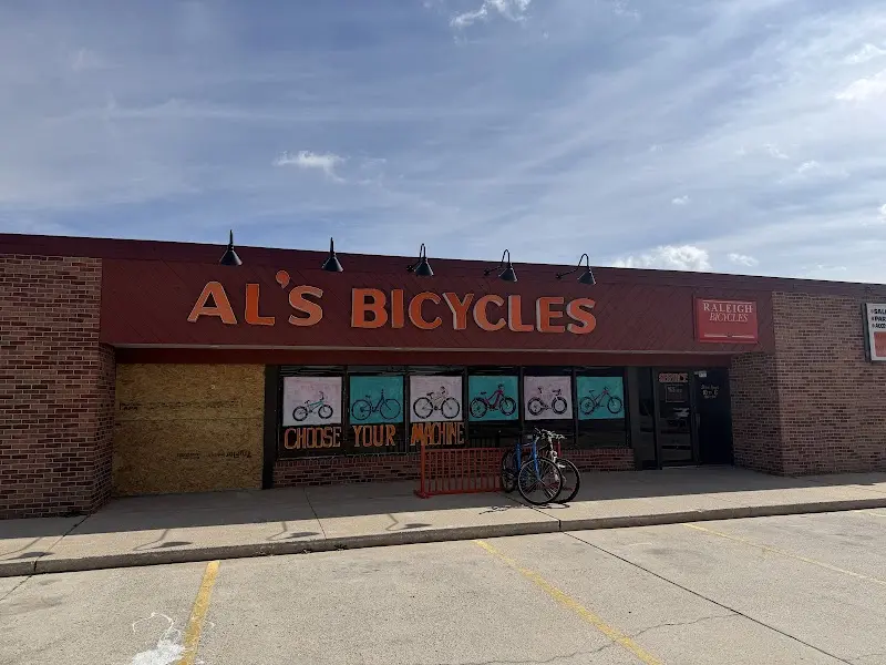 Al's Bicycles storefront