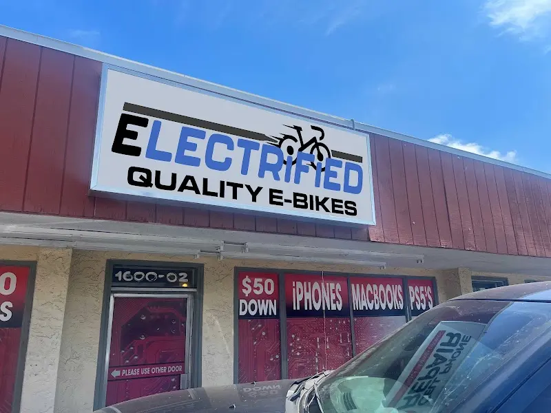 Electrified E-Bikes storefront