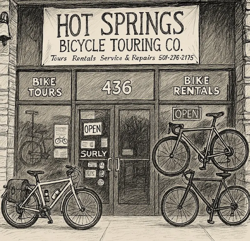 Hot Springs Bicycle Touring Company storefront
