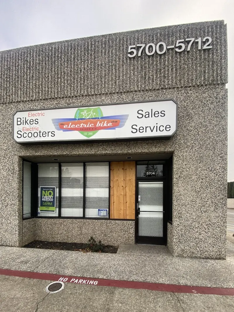 The Electric Bike Shop storefront