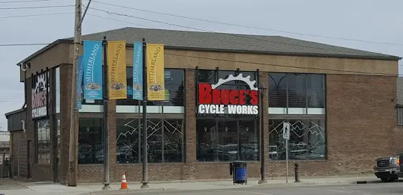 Bruce's Cycle Works storefront