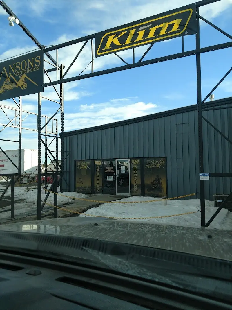 Hanson's Motorsports storefront