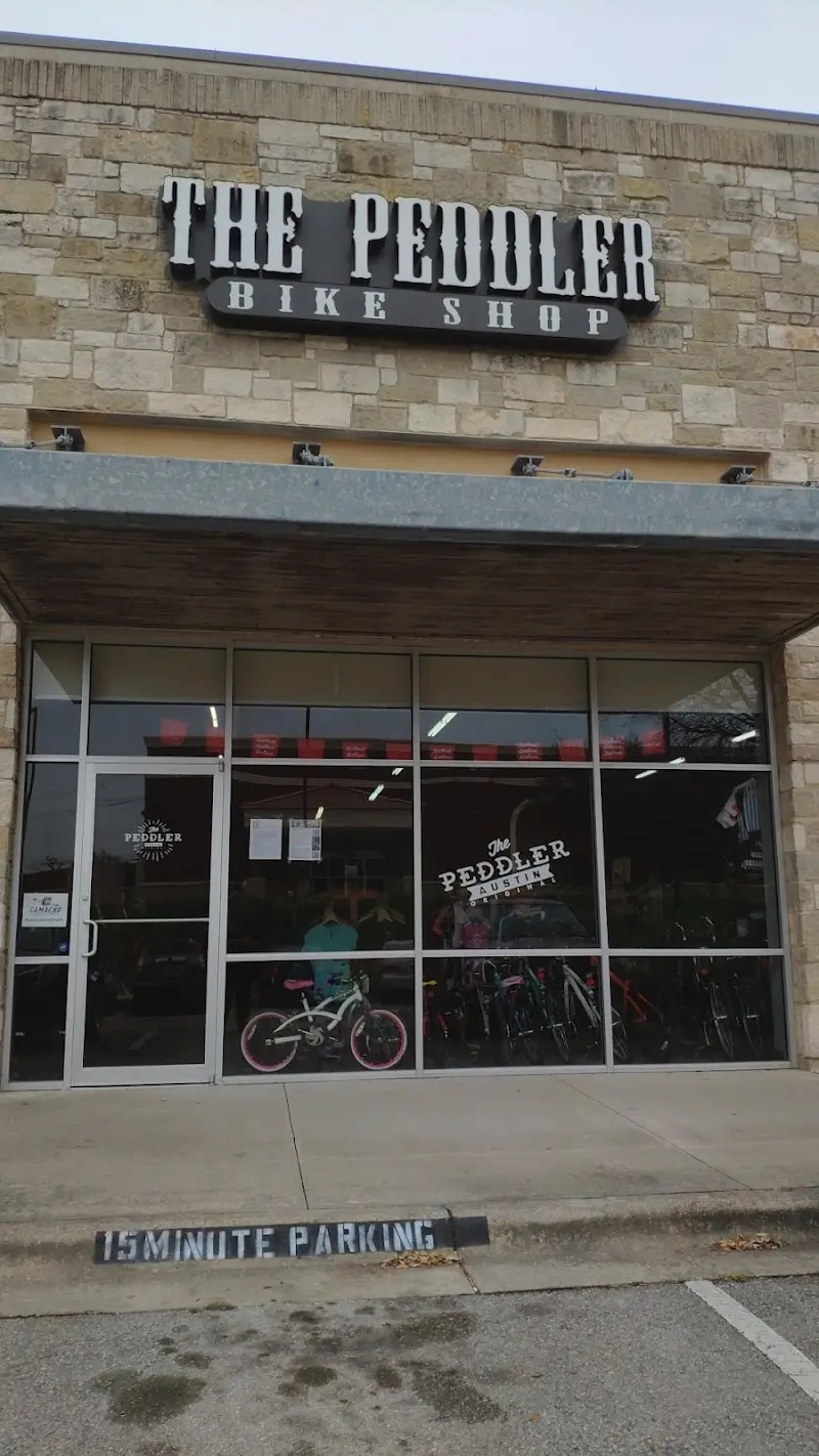 The Peddler Bicycle Shop - Cedar Park storefront