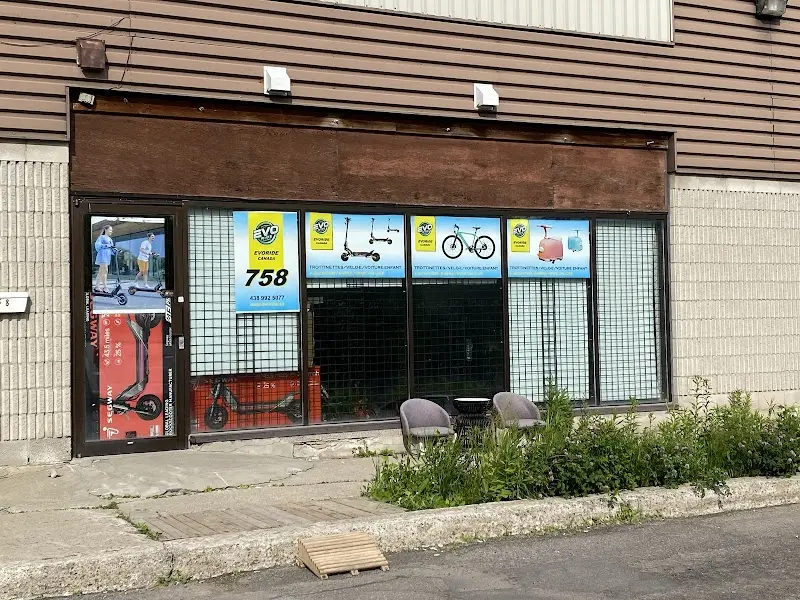 Evoride | Electric Scooters & eBikes Montreal | Trottinettes & Vélos Électriques Canada（Kugoo，Hiley）） storefront