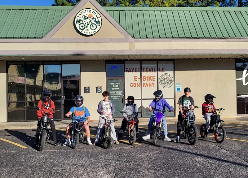 Fayetteville E-Bike Company storefront