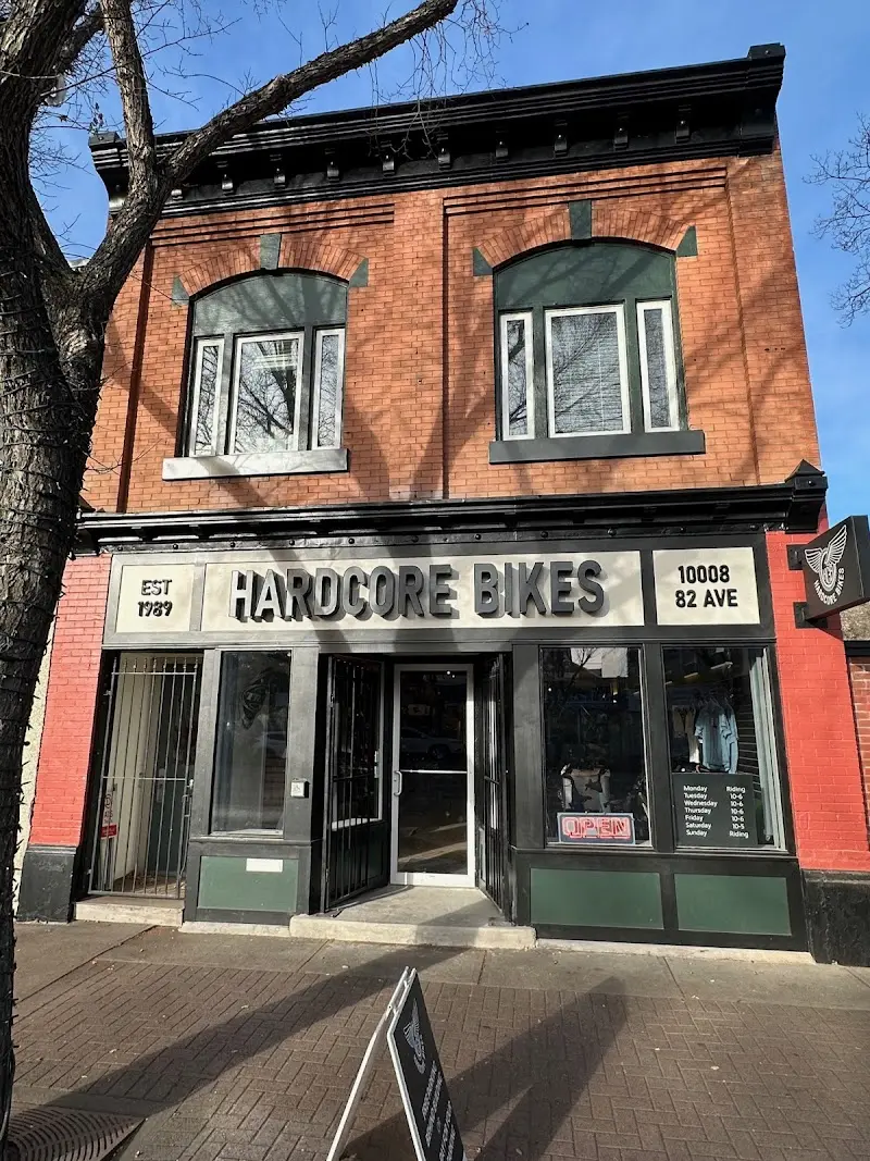 Hardcore Bikes storefront