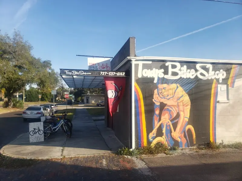 Tonys mobile Bike Shop storefront