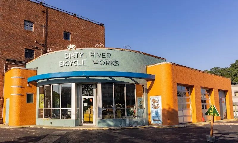 Dirty River Bicycle Works storefront