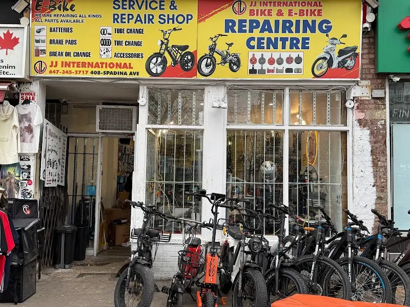 JJ E-Bikes storefront