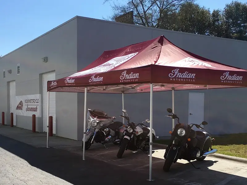 Savannah Motorsports Indian Motorcycle Polaris Slingshot Suzuki Royal Enfield Zero storefront