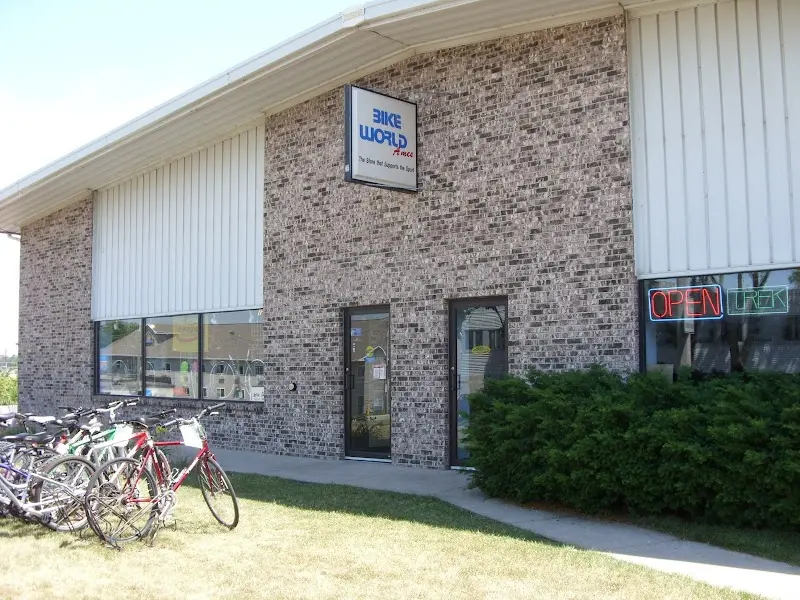 Bike World storefront