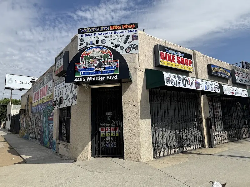 VULTURE LINE BIKE SHOP storefront