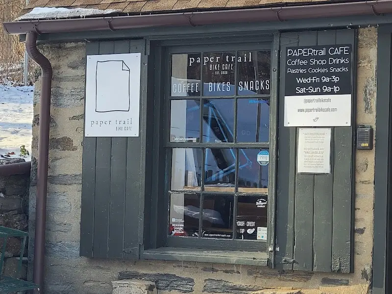 PAPERtrail Bike Cafe storefront