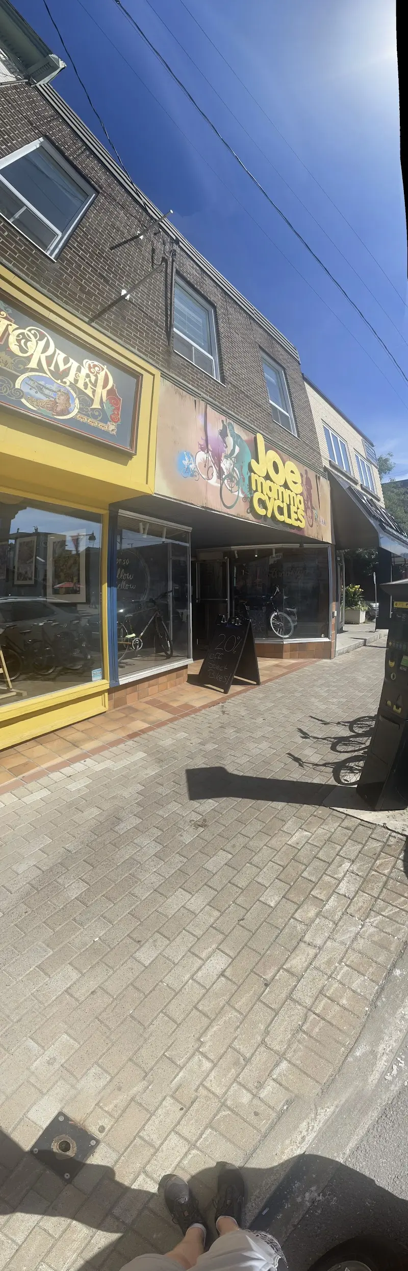 Joe Mamma Cycles storefront