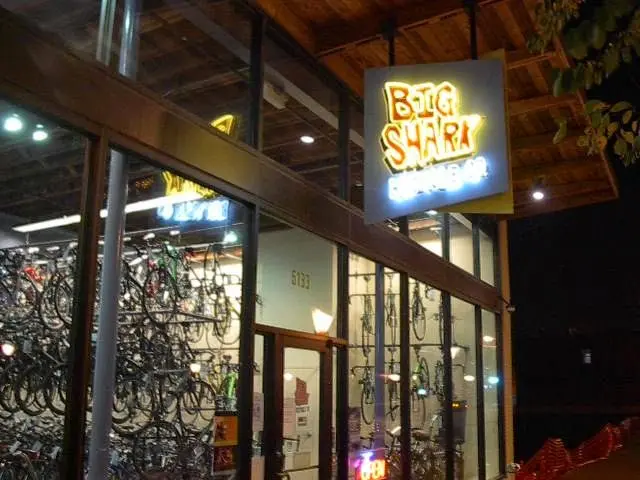 Big Shark Bicycle Company storefront