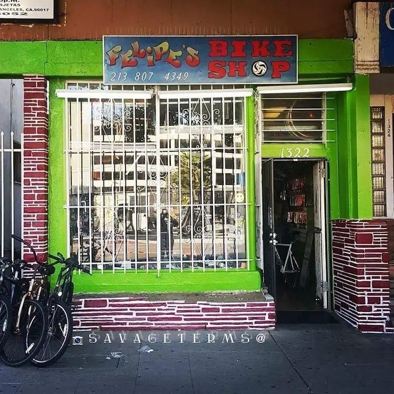 Felipe's Bike Shop storefront