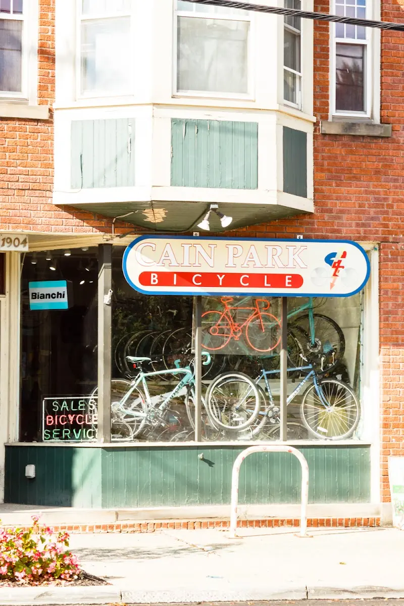 Cain Park Bicycle storefront