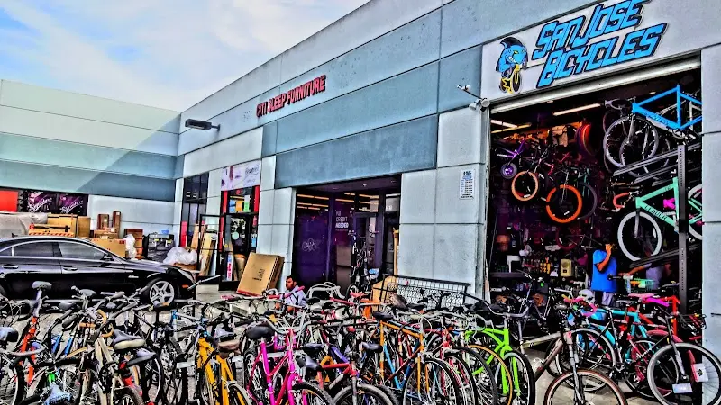San Jose Bicycles storefront