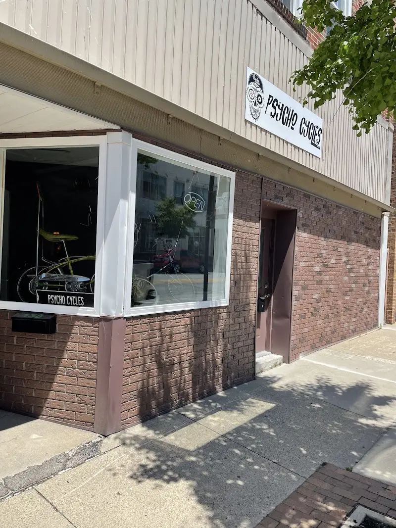 Psycho Cycles Vintage/Electric Bike Shop storefront