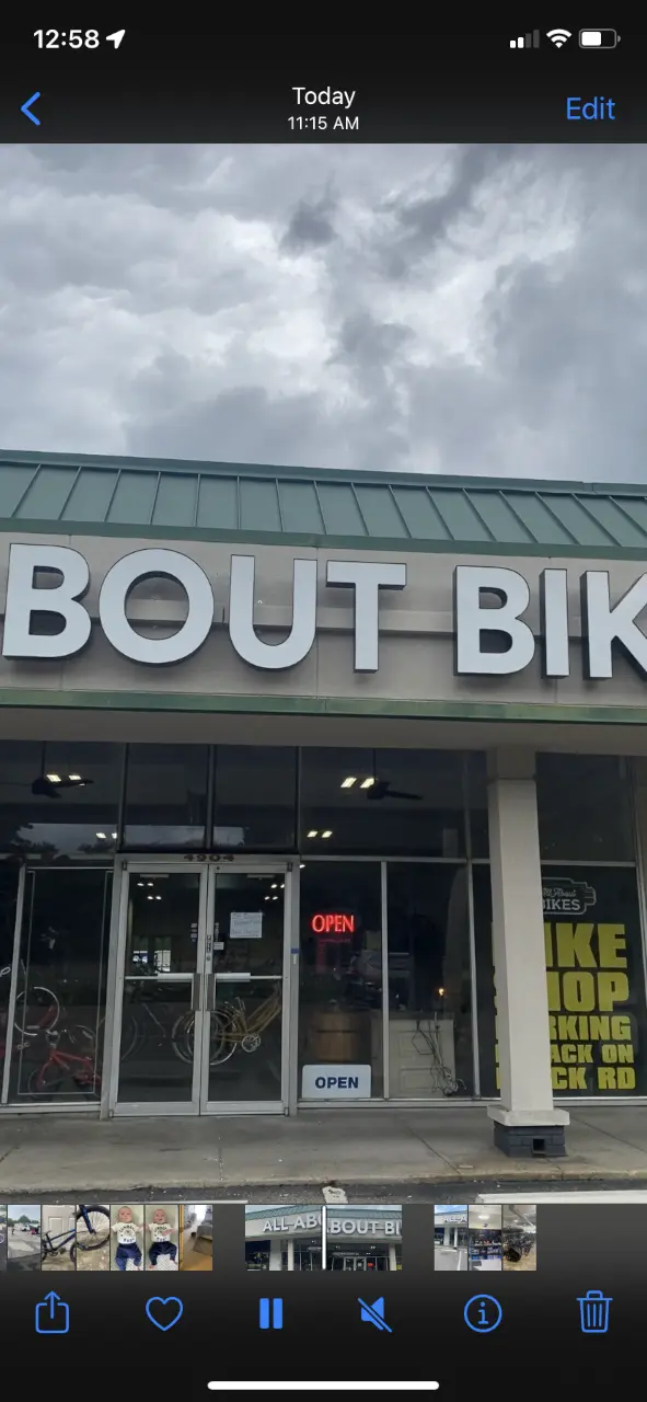 All About Bikes storefront