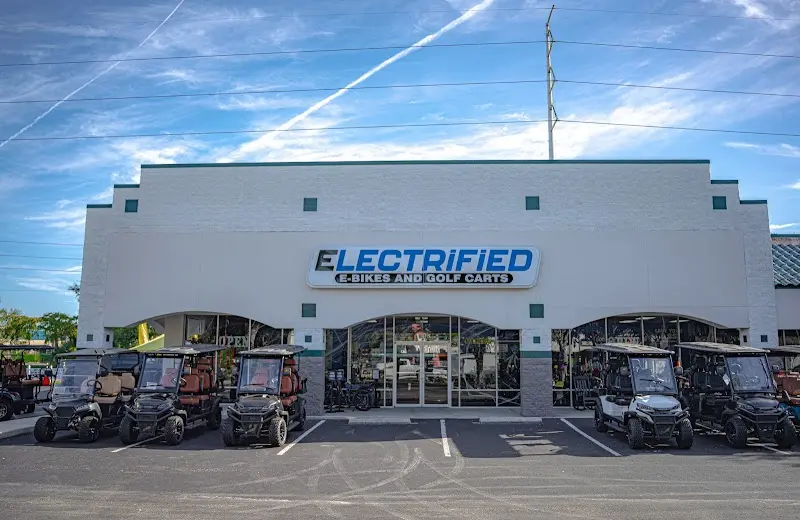 Electrified E-Bikes St. Petersburg storefront