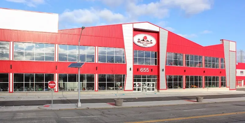 Motorcycle Mall storefront